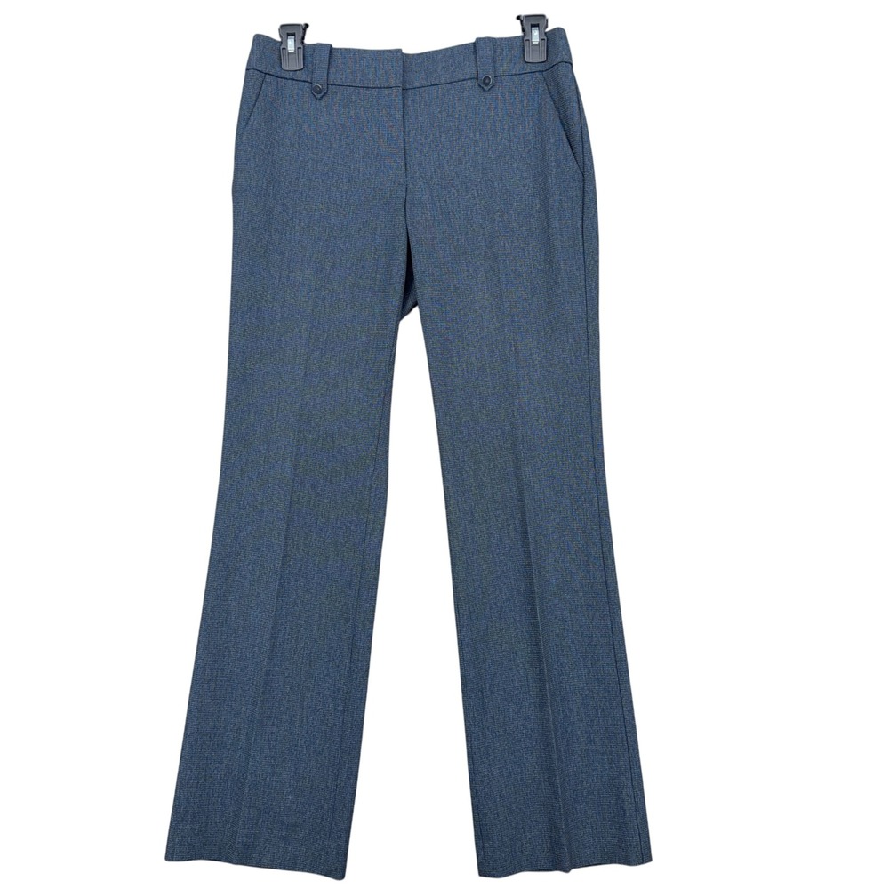 LOFT Marisa Trouser Pants Womens 6 Polyester Viscose Blue